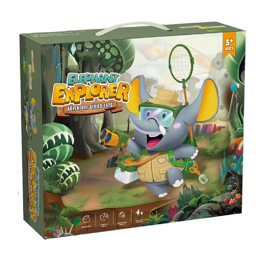 Byomic Kids Explorer Set – 28-teilig orange