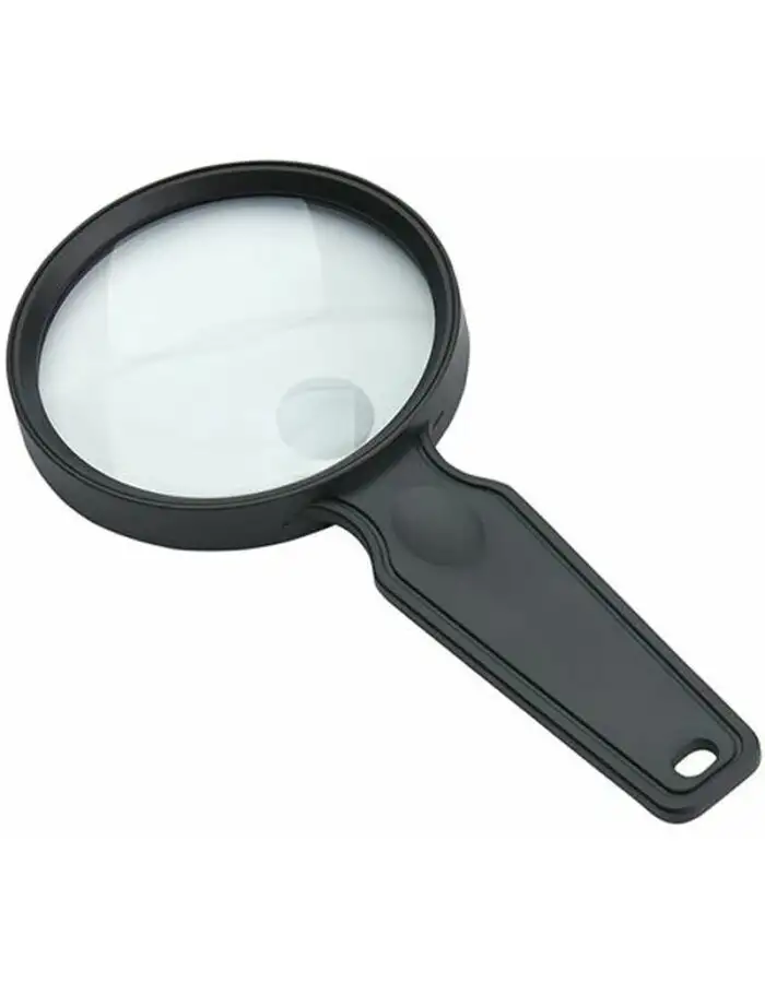 Carson DS-36 Handlupe 2-fache Vergrößerung 90 mm Linse ergonomischer Griff