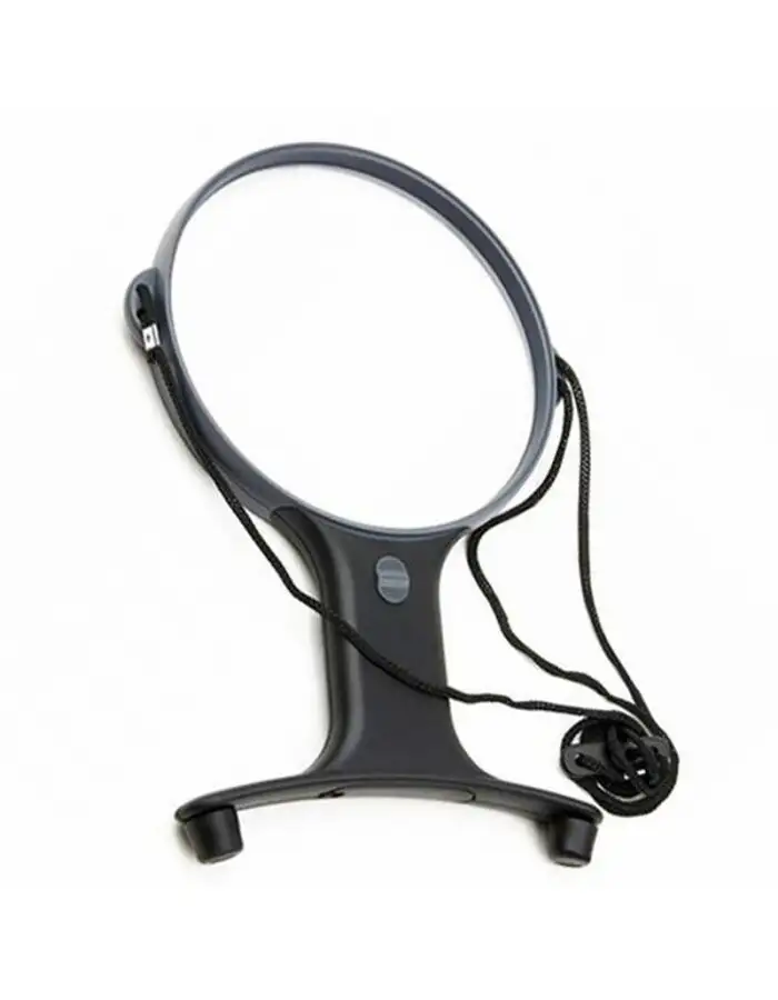 Carson HF-66 Umhängelupe 2x130mm mit LED Praktische Lesehilfe