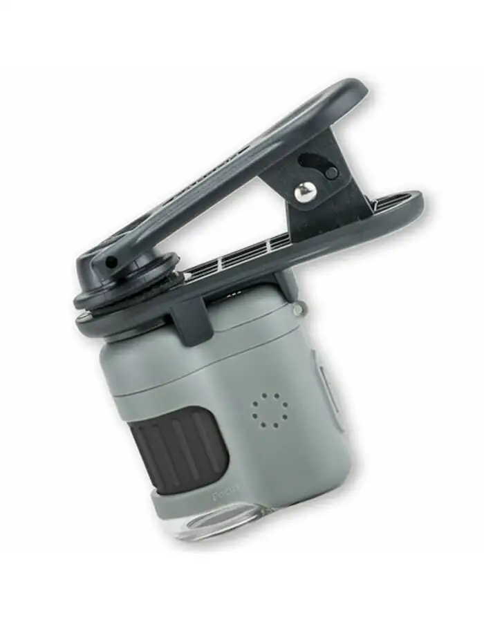 Carson MM-380 MicroMini Taschenmikroskop 20x mit Smartphone-Adapter
