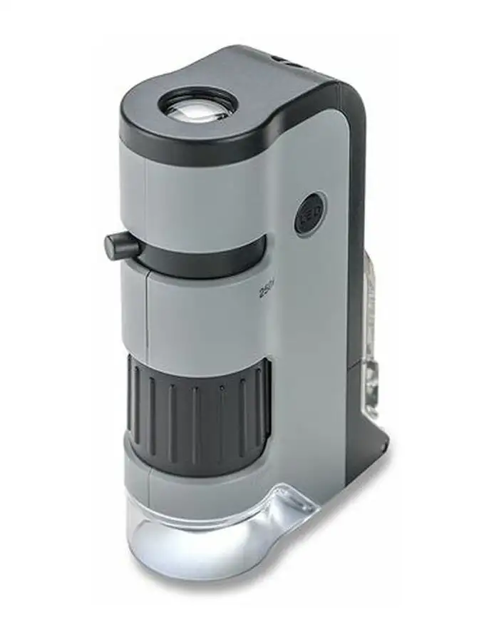 Carson MP-250 MicroFlip Handmikroskop 100-200x mit Smartphone Adapter