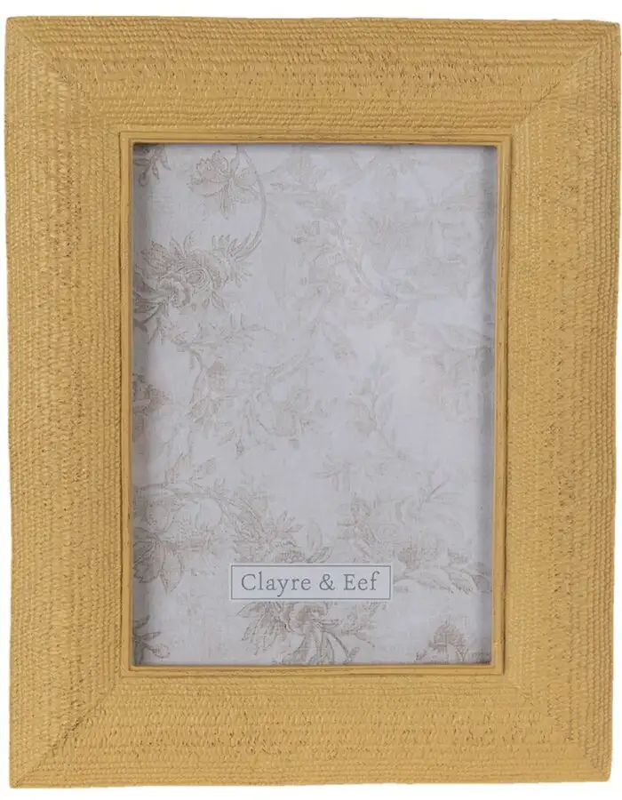 Clayre & Eef 2F0918 Fotorahmen 20x2x25 cm 13x18 cm Goldfarbig