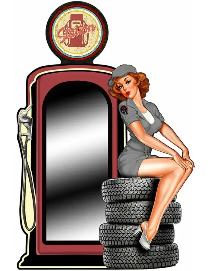 Clayre & Eef 52S276 Wandspiegel 53x4x80 cm