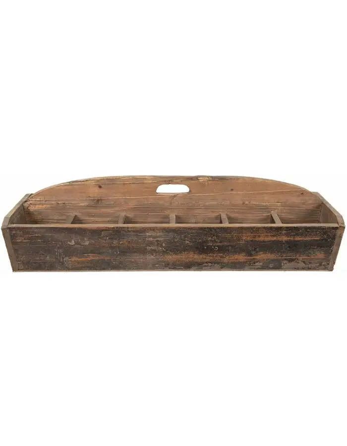 Clayre & Eef 5H0572 Holz Kiste Braun 89x32x23 cm