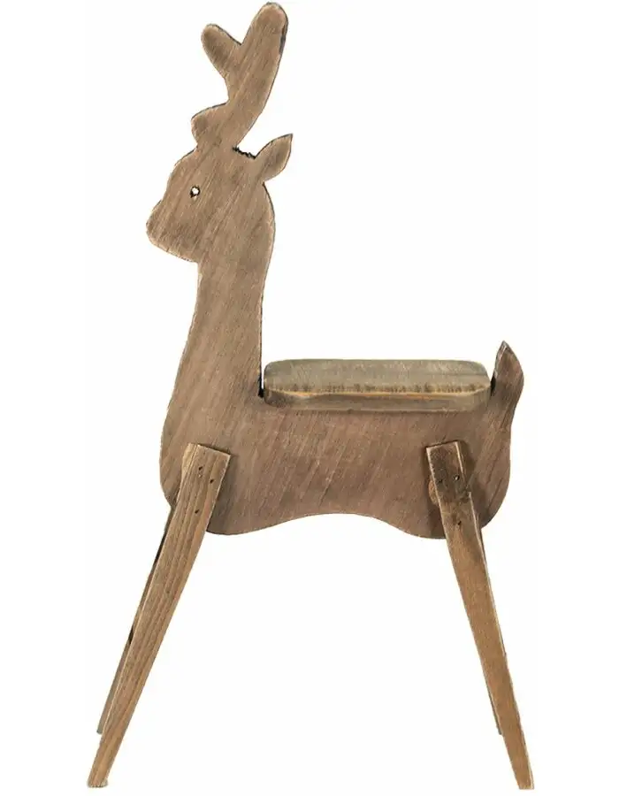 Clayre & Eef 5H0633 Deko Rentier Braun 38x15x68 cm