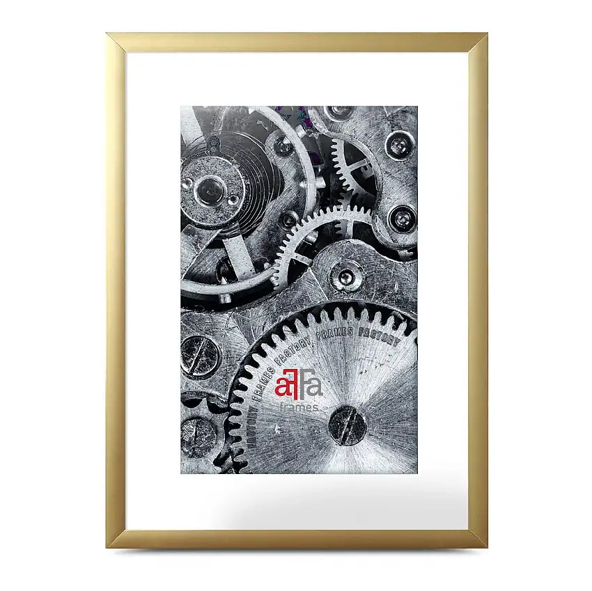 FramesFactory Aluminiumrahmen 10x15 cm gold 5903351577618