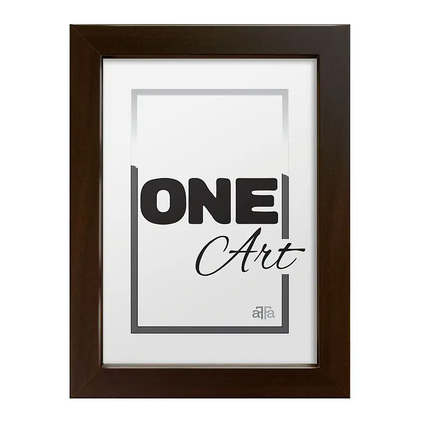 FramesFactory Bilderrahmen Hekla 18x24 cm wenge RMDF HEKLA/22