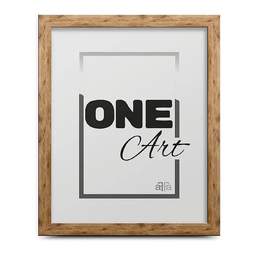 FramesFactory Bilderrahmen Hekla 21x29,7 cm Eiche