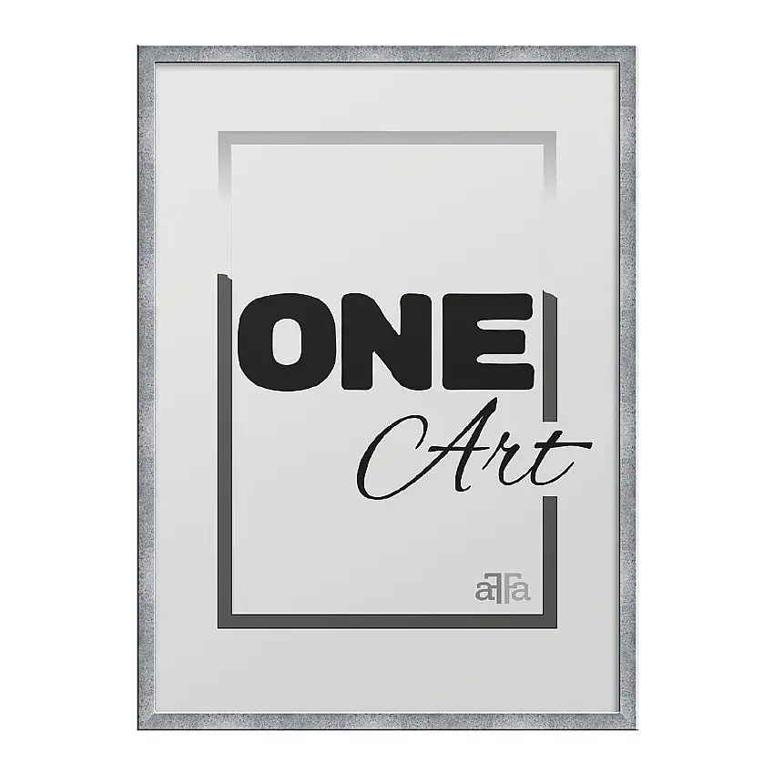 FramesFactory Bilderrahmen Hekla 40x50 cm Beton RMDF HEKLA/06 40x50