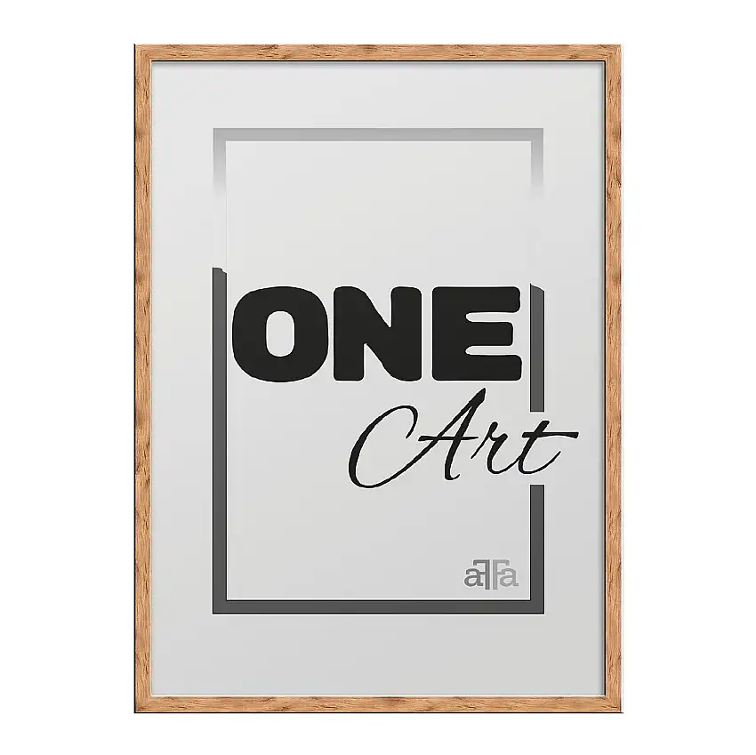 FramesFactory Bilderrahmen Hekla 40x60 cm Eiche