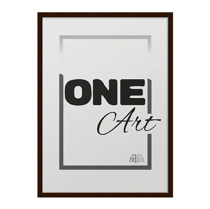 FramesFactory Bilderrahmen Hekla 40x60 cm wenge