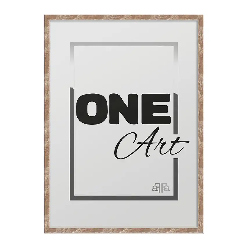 FramesFactory Bilderrahmen Hekla 60x80 cm Sandwashed Oak