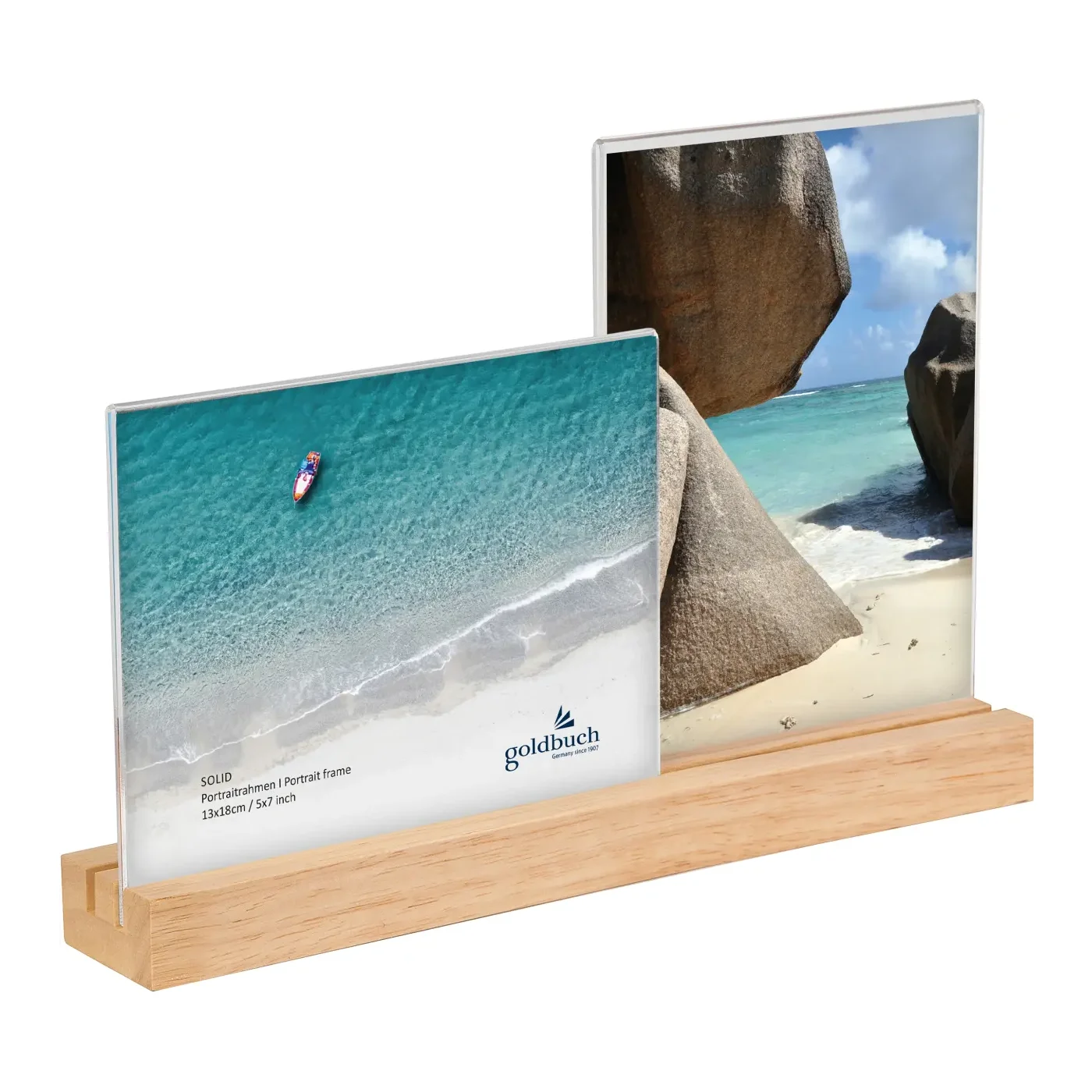 Goldbuch Acryl Galerierahmen Solid Nature 2x 13x18 cm