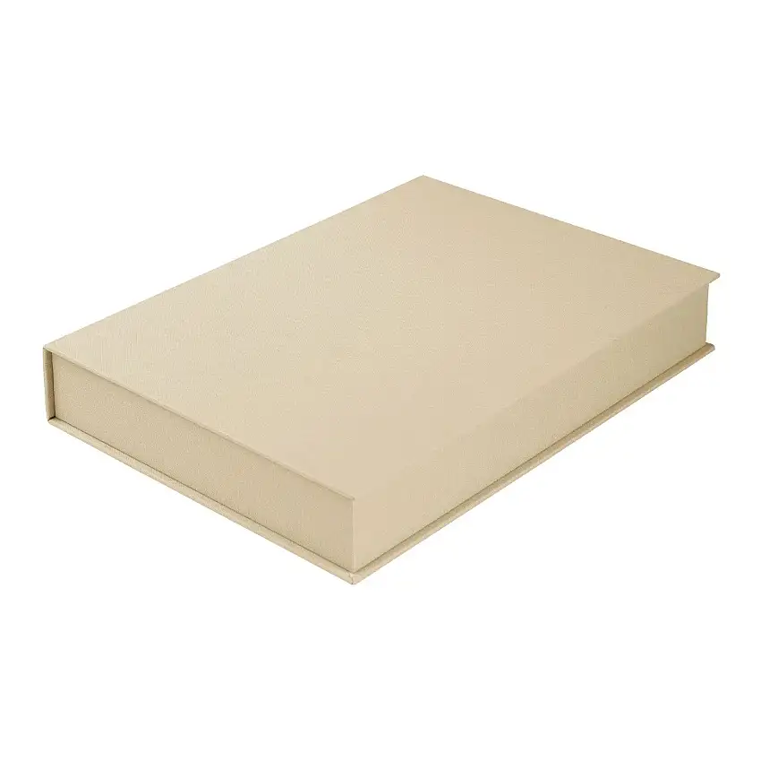 Goldbuch Aufbewahrungsbox Bella Vista beige 32x24 cm Leinen mit Magnetverschluss