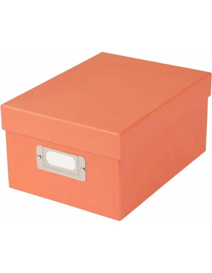 Goldbuch Aufbewahrungsbox Bella Vista lachs 16x11x21 5 cm für 700 Fotos