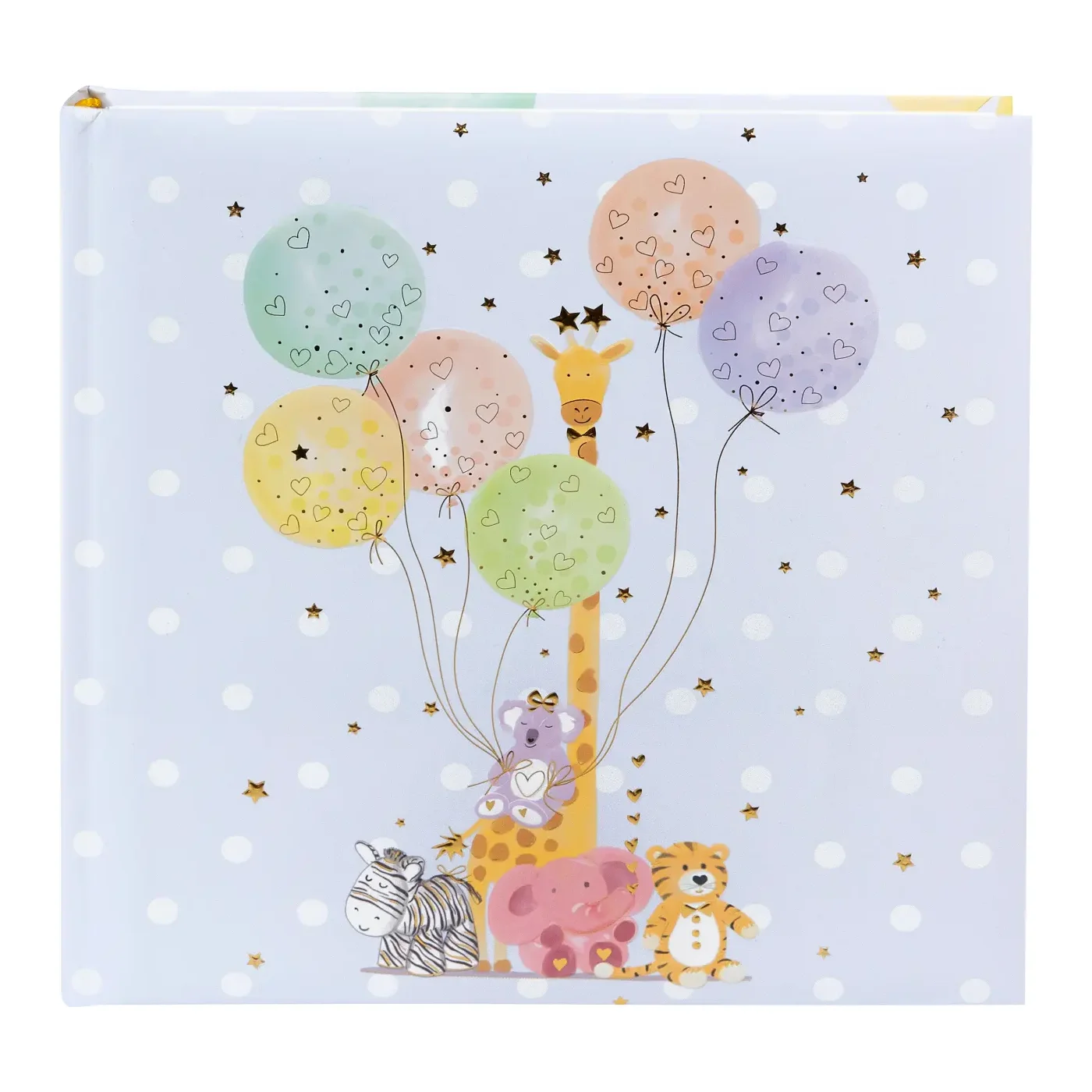 Goldbuch Babytagebuch Balloon Party 24x22 cm 100 illustrierte Seiten