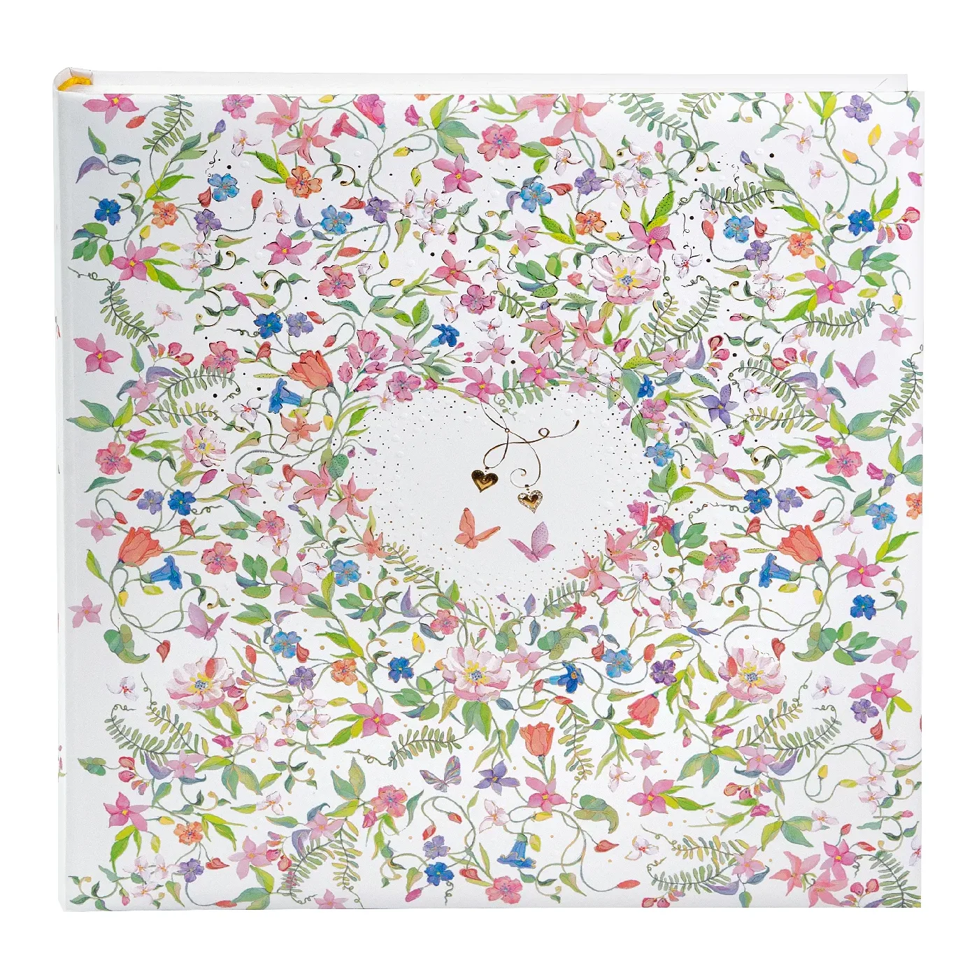 Goldbuch Einsteckalbum 200 Fotos 10x15 cm Charming Heart 23x23 cm Kunstdruck