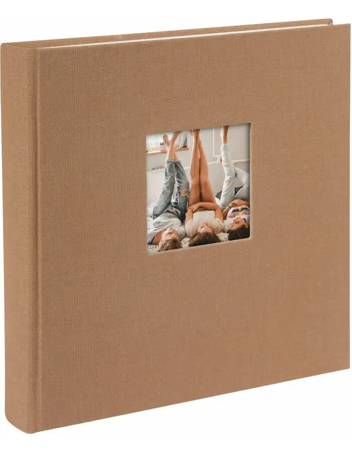 Goldbuch Fotoalbum Bella Vista Haselnuss 25x25 cm 60 weiße Seiten