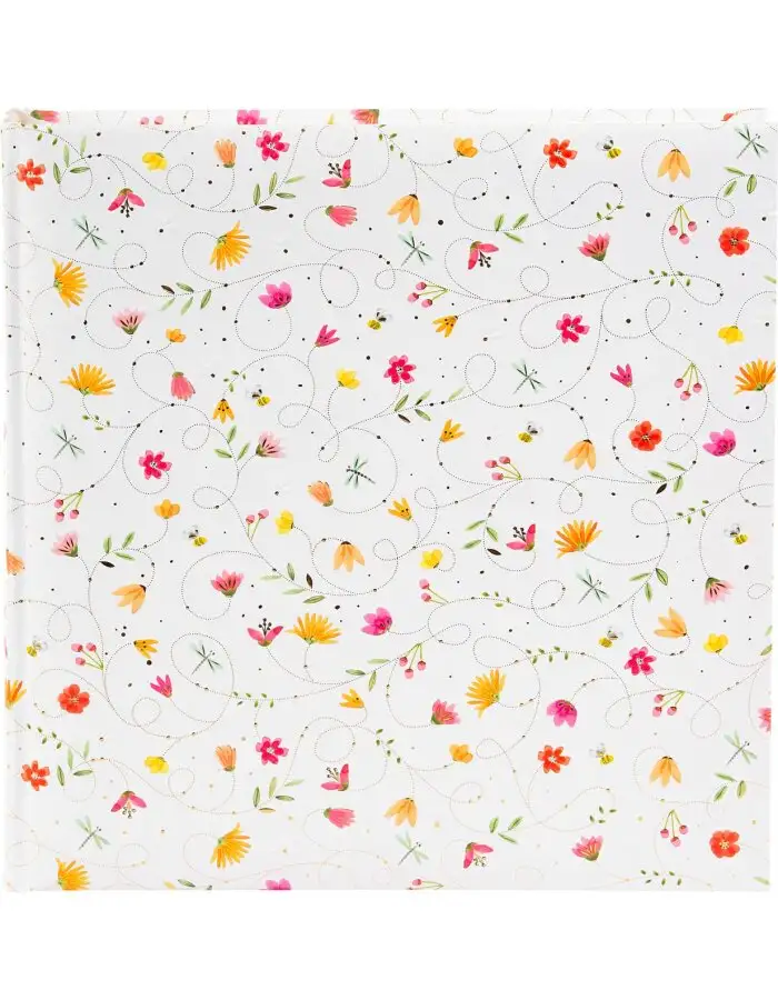 Goldbuch Fotoalbum Summer day white 30x31 cm 60 weiße Seiten Goldprägung