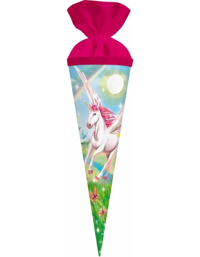 Goldbuch Geschwistertüte Alicorn Schultüte 35 cm mit Filzverschluss