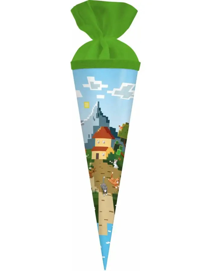 Goldbuch Geschwistertüte Mein Game Schultüte 35 cm mit Filzverschluss