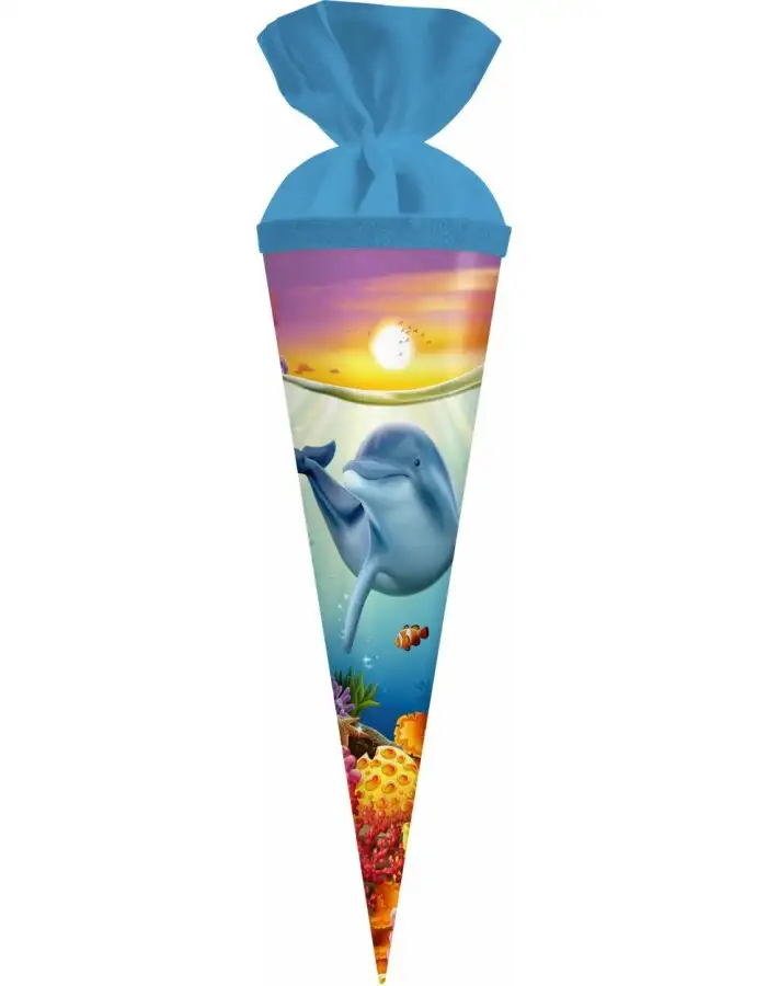 Goldbuch Geschwistertüte Riffzauber Schultüte 35 cm mit Filzverschluss