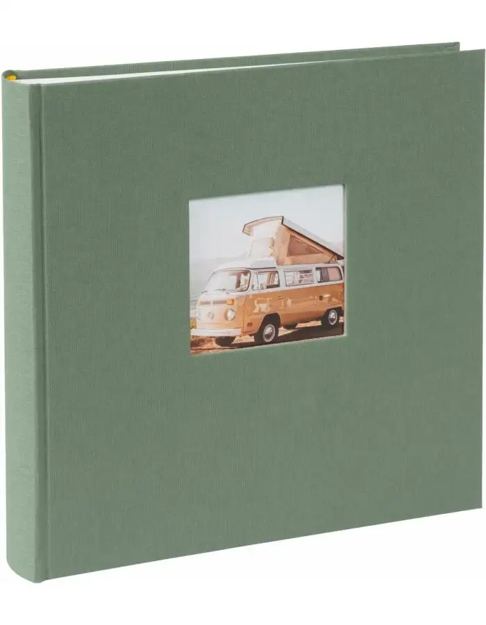Goldbuch Jumbo-Fotoalbum Bella Vista Artischocke 30x31 cm Leinen 100 Seiten