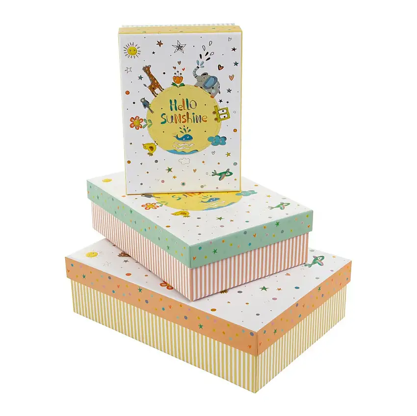 Goldbuch Kartonagen-Set hello sunshine 3 Kartonagen