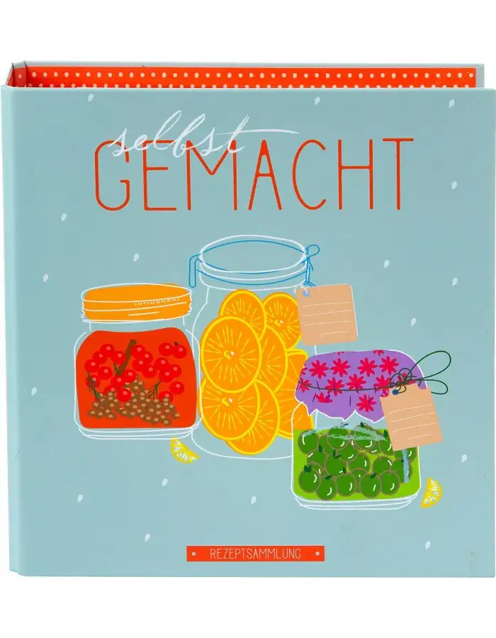 Goldbuch Rezeptordner selbst GEMACHT 21x24 cm 25 Blatt