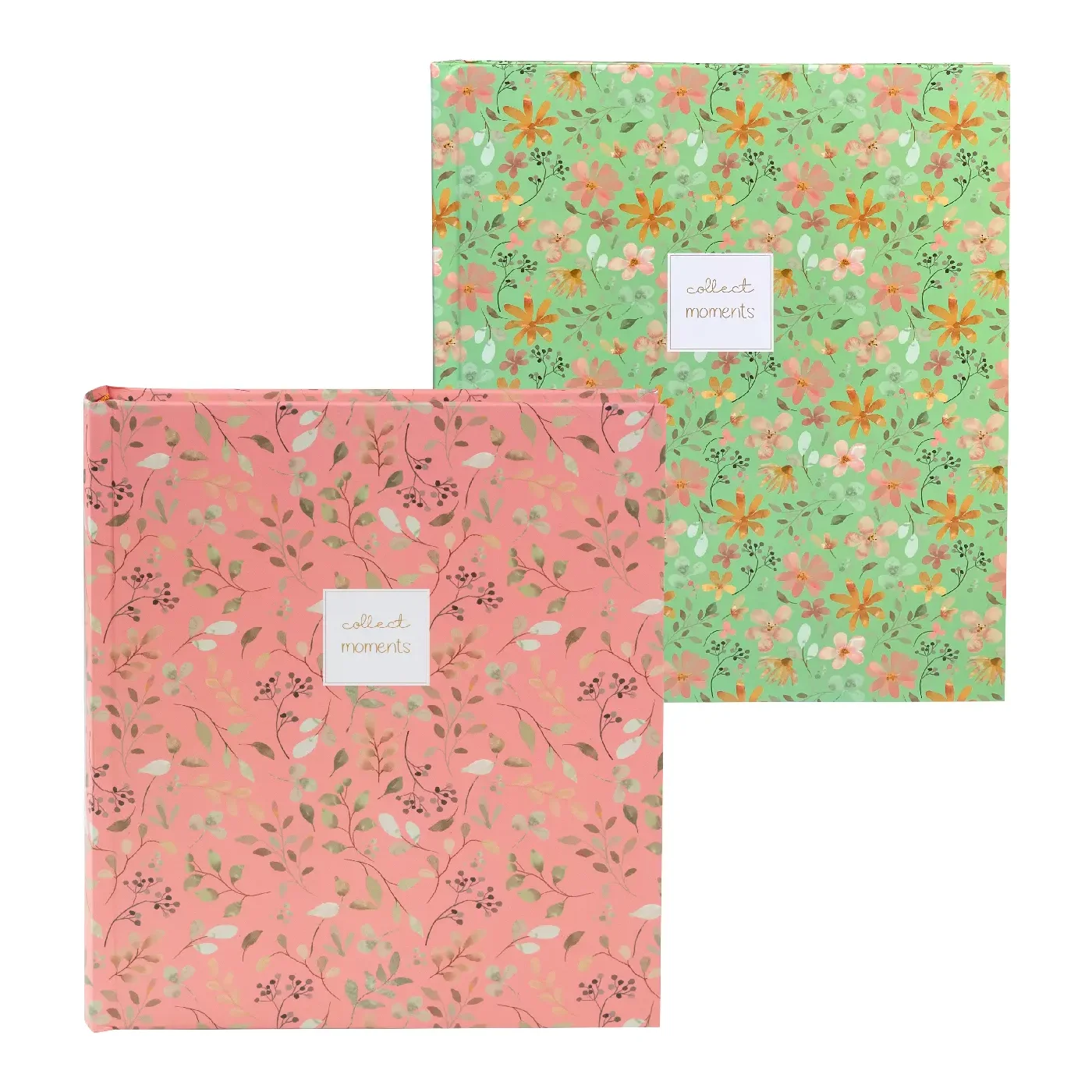 Goldbuch Selbstklebealbum Floral Whisper 25x30 cm 40 Seiten Rosa Grün