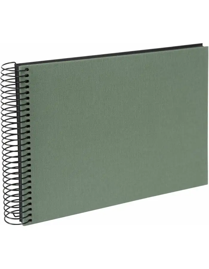 Goldbuch Spiralalbum Bella Vista Artischocke 24x17 cm 40 schwarze Seiten