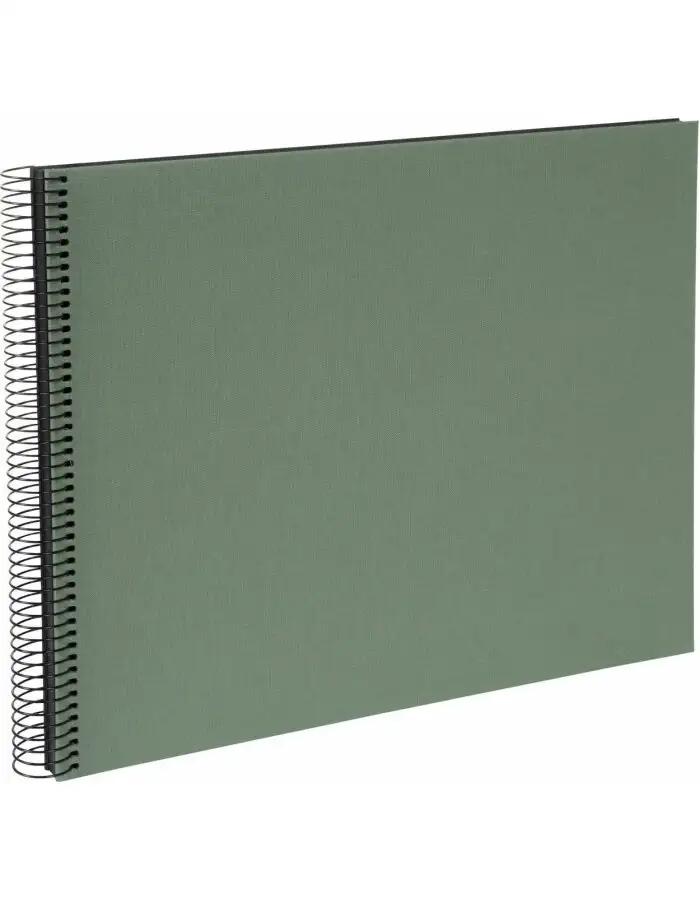 Goldbuch Spiralalbum Bella Vista Artischocke 35x30 cm 40 schwarze Seiten