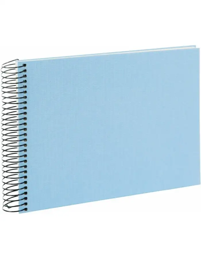 Goldbuch Spiralalbum Bella Vista himmelblau 24x17 cm 40 weiße Seiten