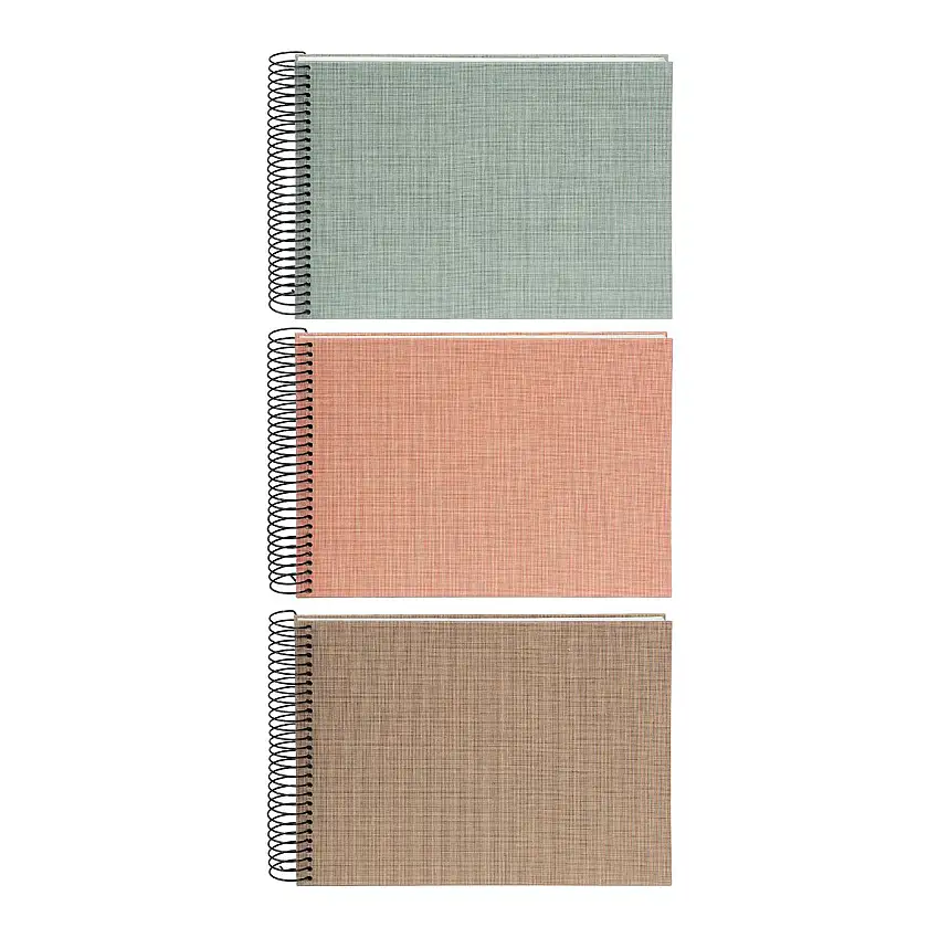 Goldbuch Spiralalbum Summertime 24x17cm Apricot Maple Sage Green 40 Seiten