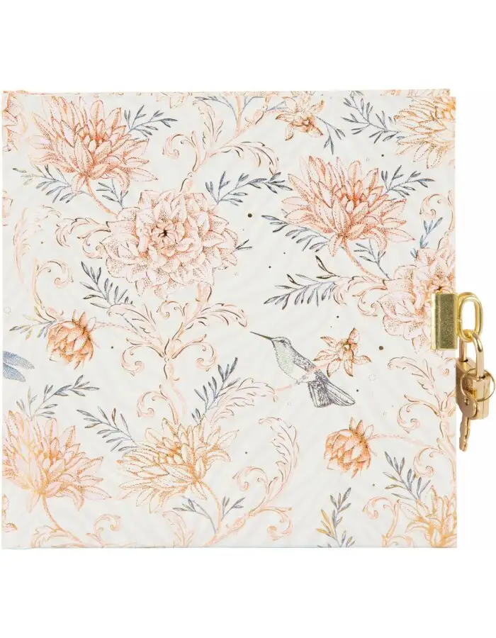 Goldbuch Tagebuch Hybrid Heritage apricot 16,5x16,5 cm 96 weiße Seiten