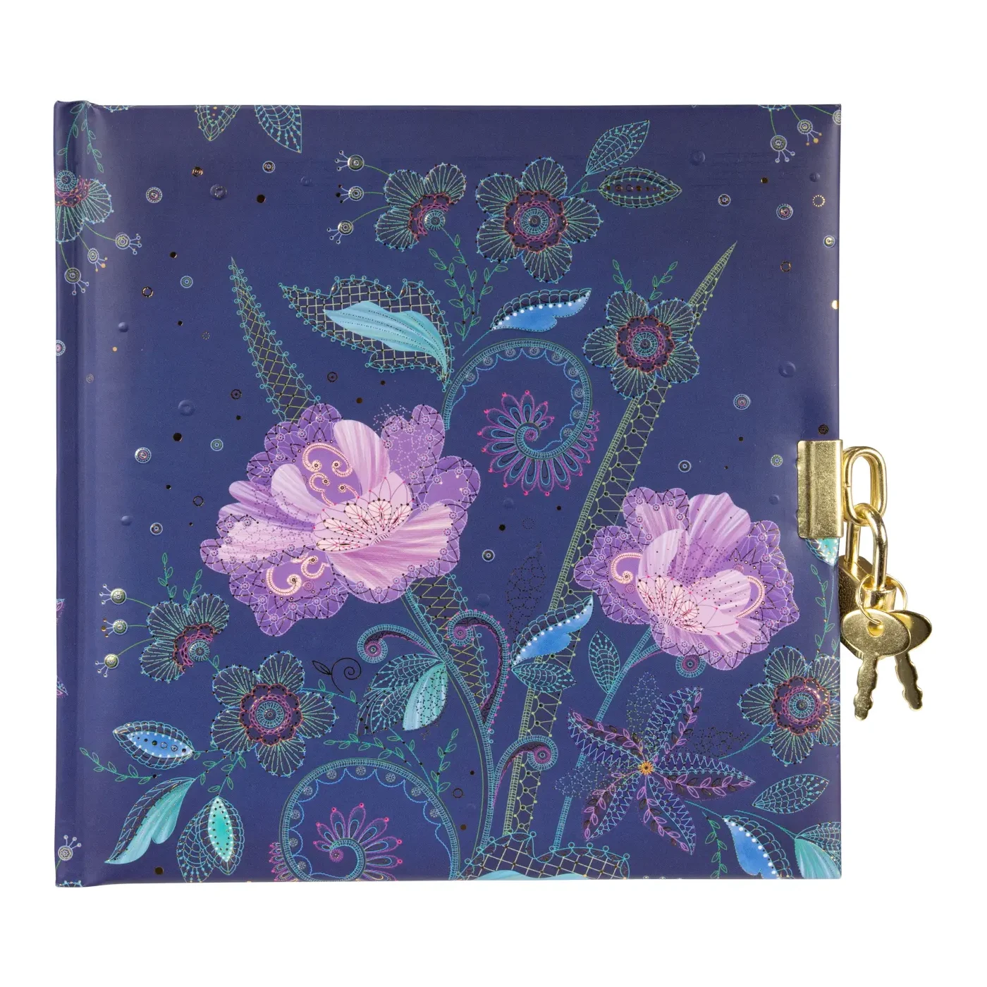 Goldbuch Tagebuch Nature's Melody Blue 16x16 cm 96 Seiten