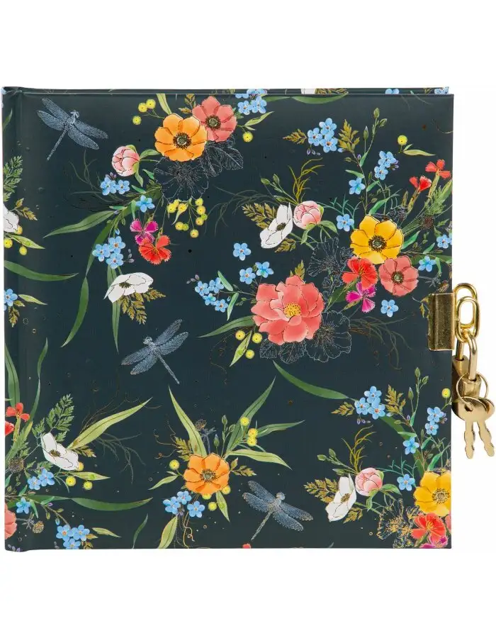 Goldbuch Tagebuch Verano dark 16,5x16,5 cm 96 weiße Seiten