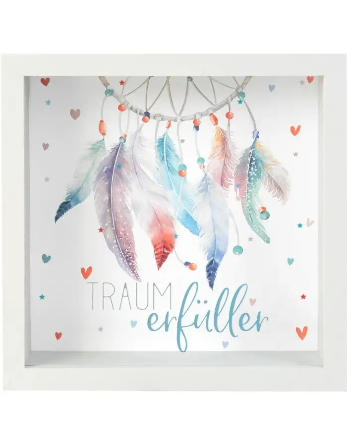 Goldbuch Wunscherfüller Traumerfüller Spardose 18x5x18 cm