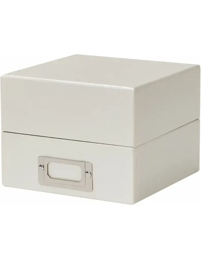 HNFD Fotobox Sawala 10x15 cm candle light mit Etikettenhalter und Trenner