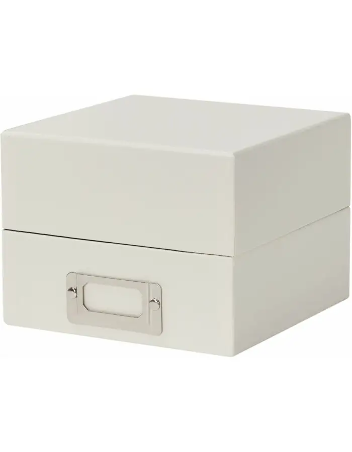 HNFD Fotobox Sawala 10x15 cm Elfenbein für 700 Fotos