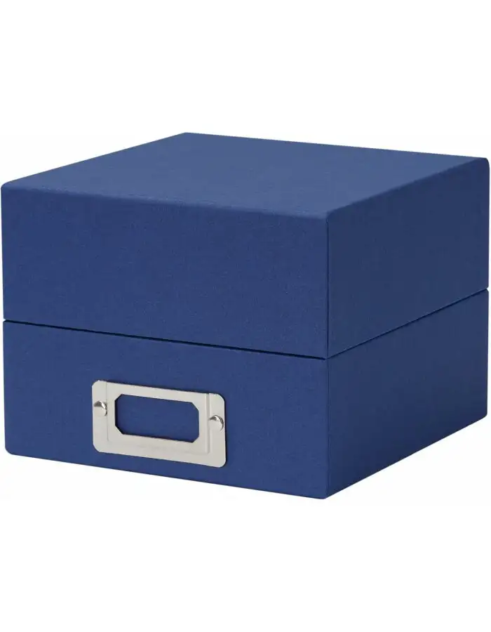 HNFD Fotobox Sawala 10x15 cm Jeans-Look Etikettenhalter 700 Fotos