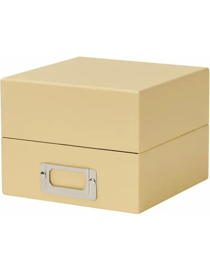 HNFD Fotobox Sawala 10x15 cm Melon mit Trennern und Etikettenhalter