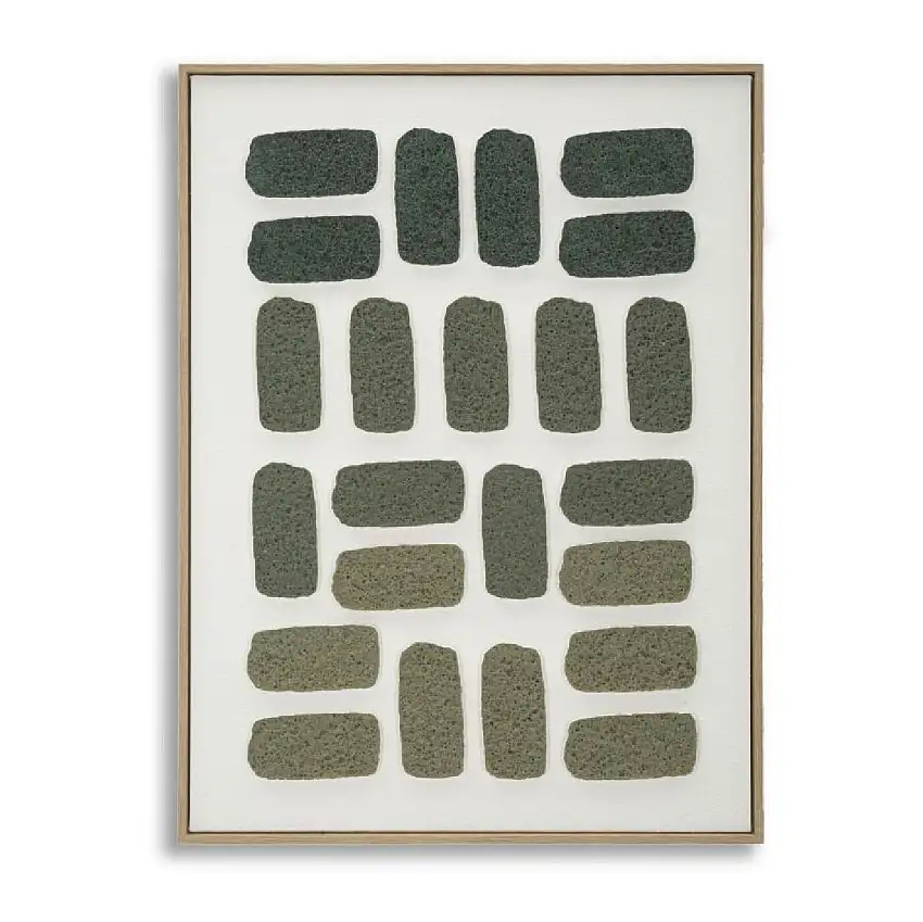 Mauro Ferretti 3D-Gemälde auf Leinwand mit Rahmen 60x2,9x80 cm