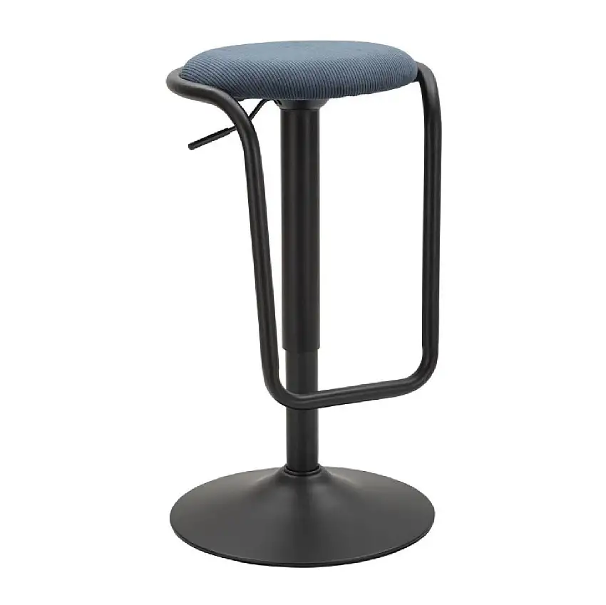 Mauro Ferretti Barhocker Destiny Ø 41x61-83 cm schwarz navy