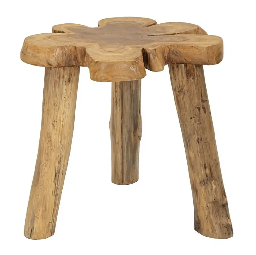 Mauro Ferretti Beistelltisch Bintang 50x47x50 cm braun