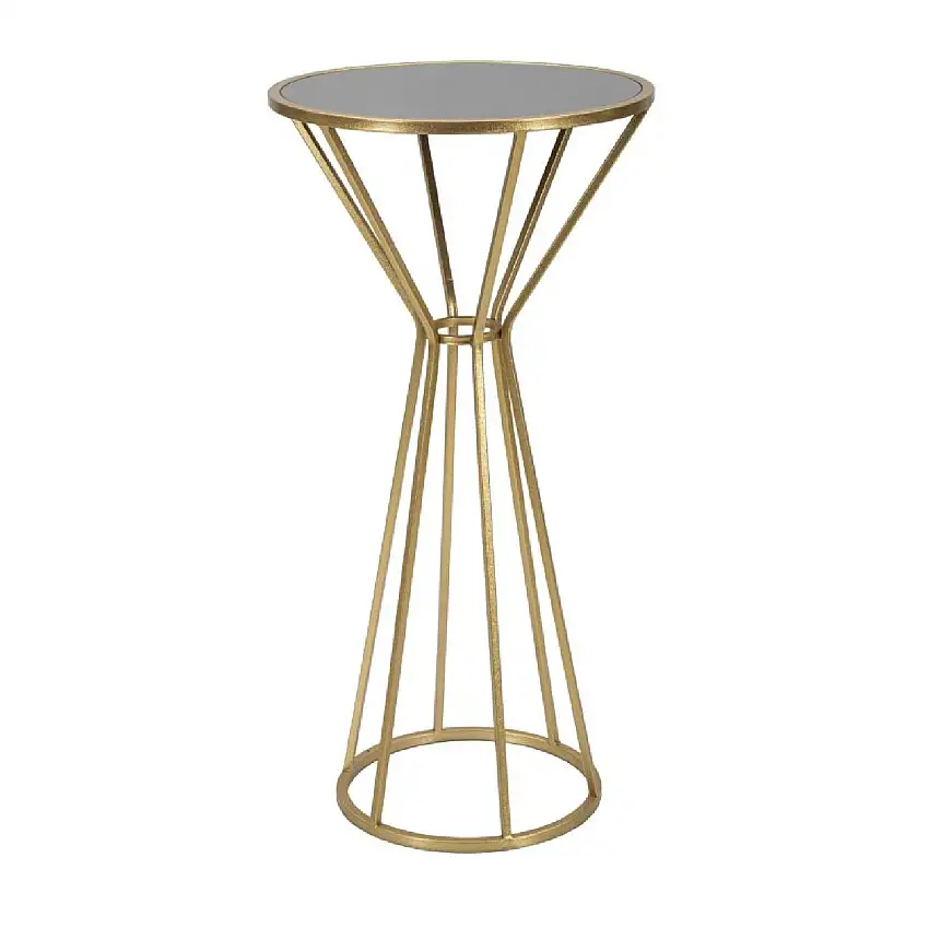 Mauro Ferretti Beistelltisch Einfaches Neu Ø 40x80 cm gold