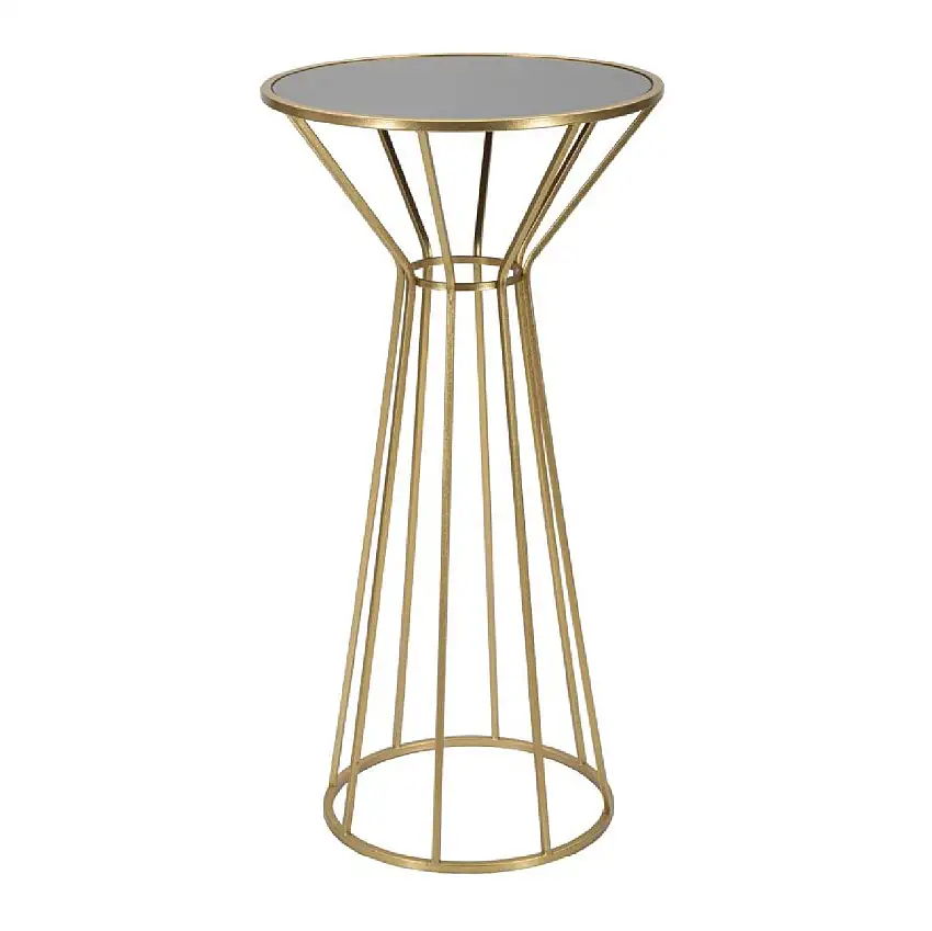 Mauro Ferretti Beistelltisch Einfaches Neu Ø 50x100 gold