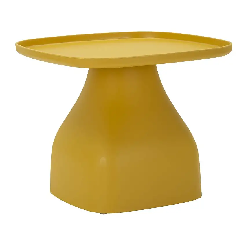 Mauro Ferretti Beistelltisch Gea 48x48x38 cm gelb