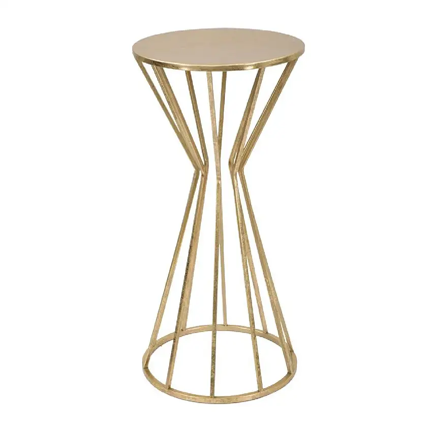 Mauro Ferretti Beistelltisch Stick Glam Ø 38x80 cm gold