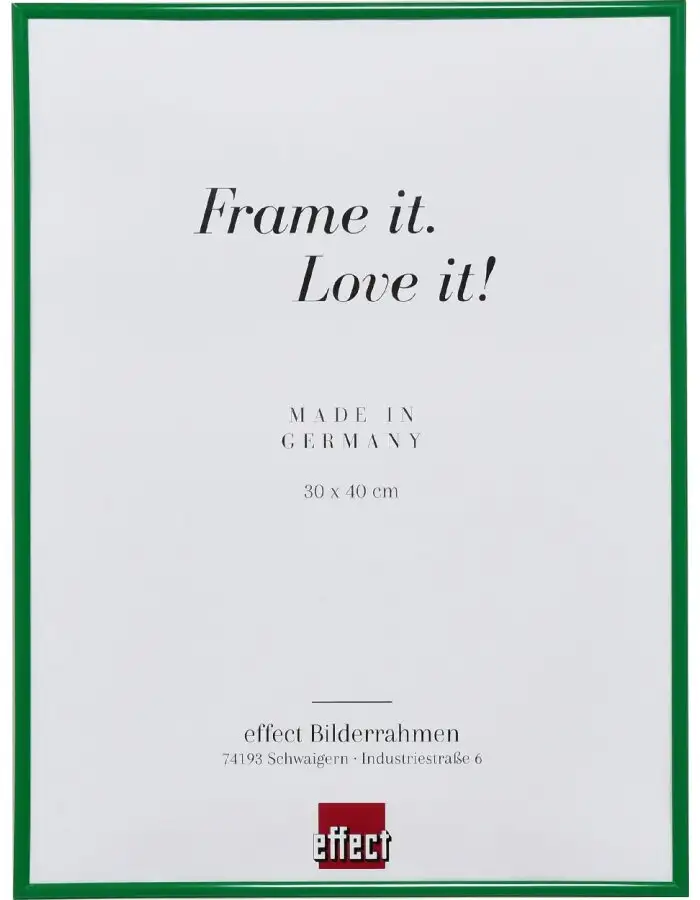 Puzzlerahmen Art effect Acrylglas grün 37 x 98 cm zur Wandaufhängung